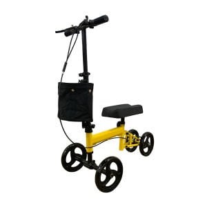 PR-451 Diz Walkerı Alüminyum Diz Yürüteci | 4 Tekerlekli Bacak Destekli Knee Walker | Medikal Birlik