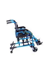 KY980LQ-30 Alüminyum Pediatrik Özellikli Tekerlekli Sandalye Mavi