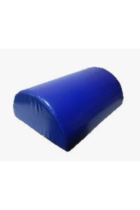 Fizik Tedavi Ve Rehabilitasyon Yarım Silindir Minder Pozisyonlama Yastığı 50*40*20 Cm Mavi