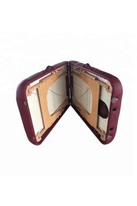 Katlanabilir Ahşap Masaj Masası,
çanta Tipi Masaj Ve Tedavi Yatağı Bordo Bordo