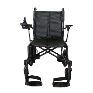 S470 Karbon Akülü Tekerlekli Sandalye | Ultra Hafif Karbon Fiber Lityum Bataryalı Katlanabilir Elektrikli Hasta ve Engelli Sandalyesi | Medikal Birlik