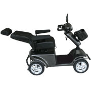 P402 Akülü Tekerlekli Sandalye Engelli Aracı | Güçlü Motoru ve 35-40 km Menziliyle 4 Tekerlekli Scooter