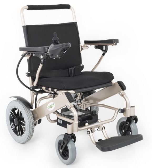 COMFORT Creative CR-6012 Large 51 cm Akülü Tekerlekli Sandalye | Lityum Bataryalı, Uzaktan Kumandalı, Katlanabilir