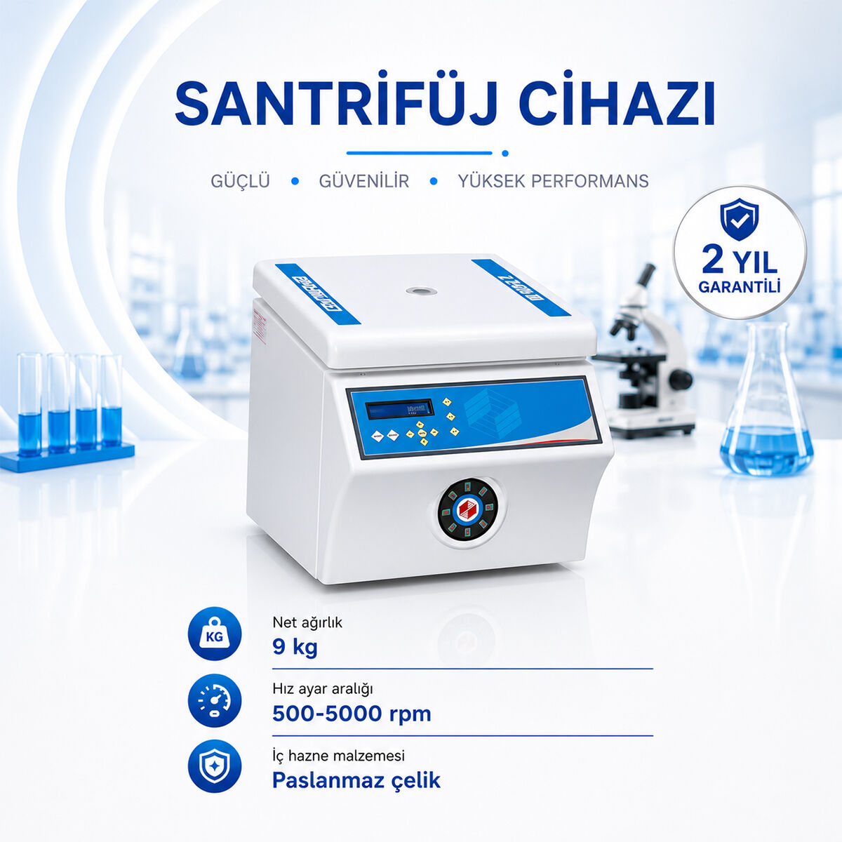 Elektromag M815 P Genel Amaçlı Santrifüj Cihazı