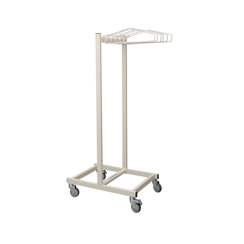 Kurşun Önlük Askılığı Arabası E-289/C | 6 Askılıklı Radyoloji Önlük Standı