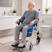 P611 Alüminyum Banyo Tuvalet Sandalyesi | Hijyenik, Hafif ve Konforlu Kullanım