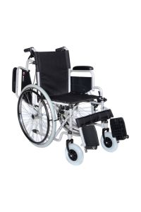 DM-312 Centro 45 cm Özellikli Tekerlekli Sandalye | Katlanabilir Manuel Refakatçi Frenli Sandalye