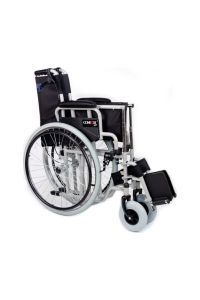 DM-312 Centro 45 cm Özellikli Tekerlekli Sandalye | Katlanabilir Manuel Refakatçi Frenli Sandalye