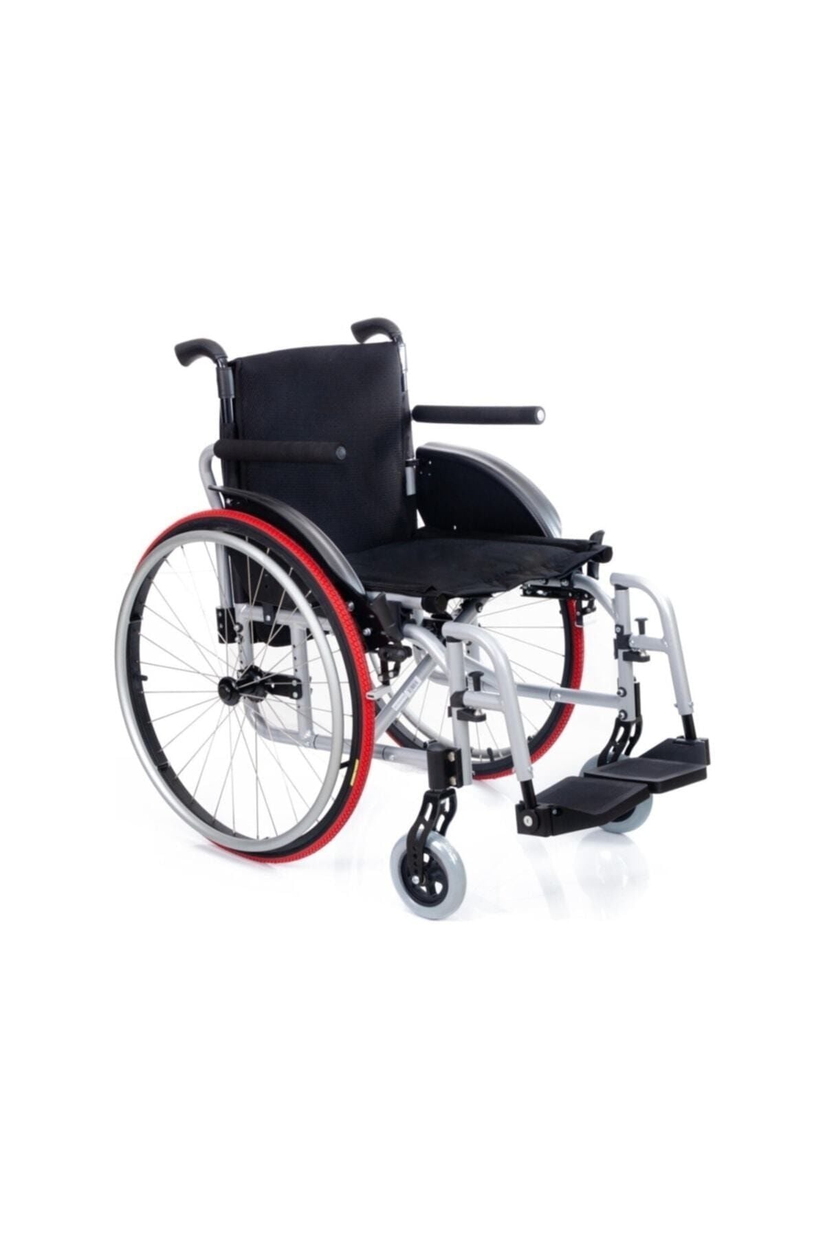 DM-315 Active Hafif Manuel Alüminyum Tekerlekli Sandalye 45 cm | Katlanabilir Aktif Kullanıcı Sandalyesi