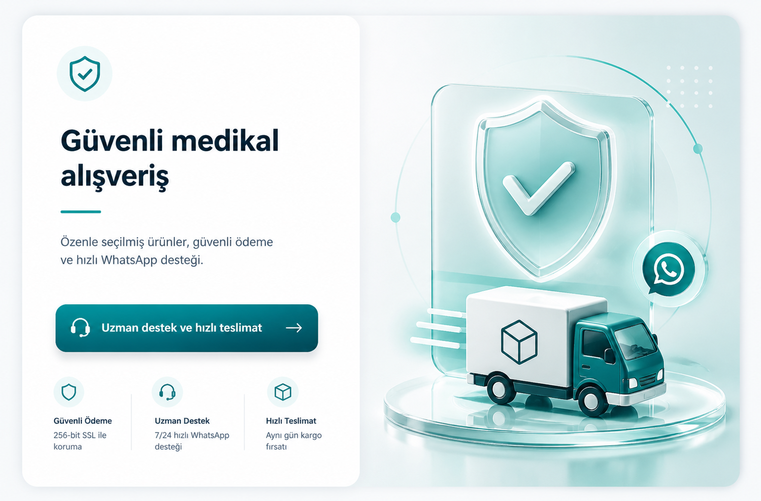 Güvenli medikal alışveriş