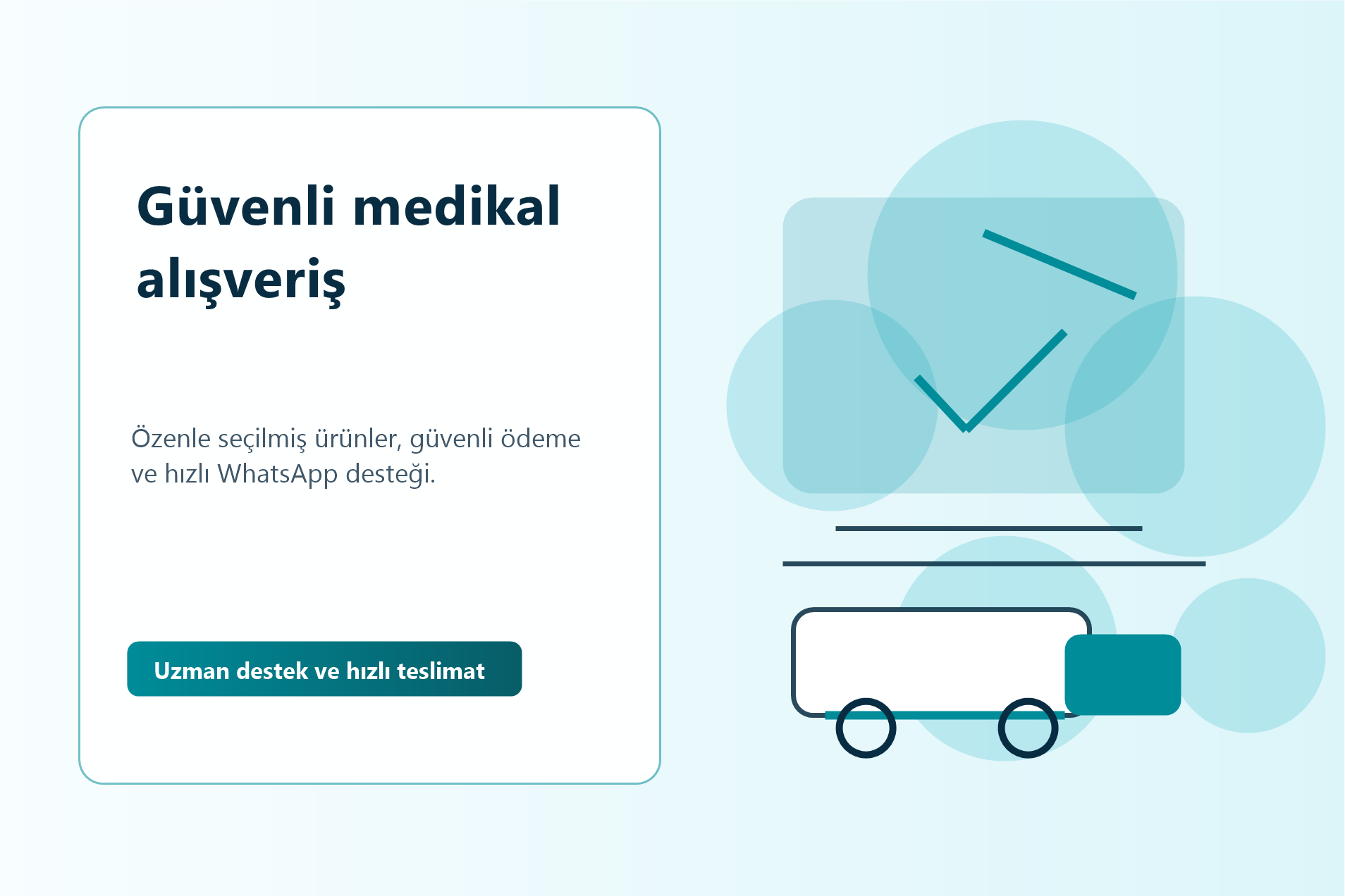 Güvenli medikal alışveriş